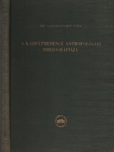 A Krpt-medence antropolgiai bibliogrfija