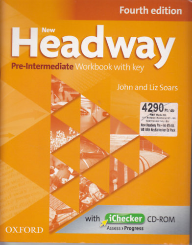 New Headway-Pre-Intermediate: Workbook with key (Fourth edition) with CD-ROM