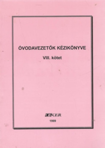 vodavezetk kziknyve VIII.