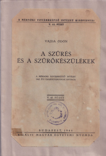 Vajda �d�n - A sz�r�s �s a sz�r�k�sz�l�kek