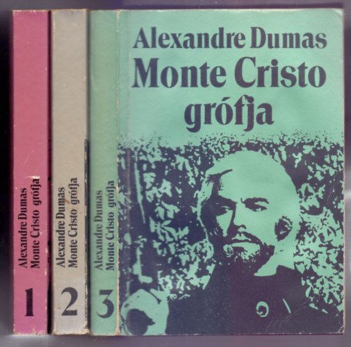 Alexandre Dumas - Monte Cristo gr�fja I-III /Pap�rk�t�s/