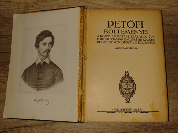 Pet�fi k�ltem�nyei a k�lt� sz�let�s�nek sz�zadik �vfordul�j��nak eml�k�re