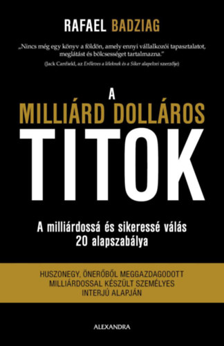 Rafael Badziag - A millird dollros titok