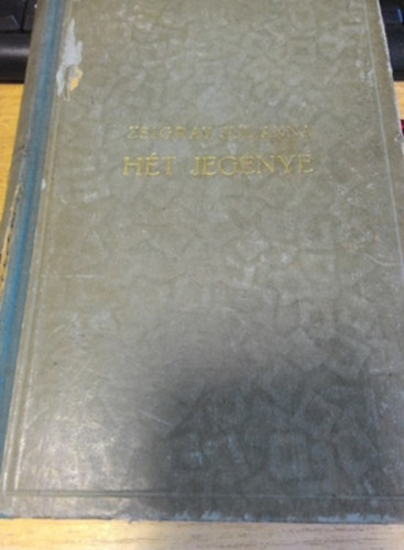 Zsigray Jlianna - Ht jegenye