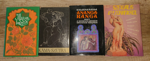 Muhammad An-Nefzawi, Dr. Szilágyi Vilmos Kaljánamalla - 3 klasszikus keleti erotikus mű + ajándék könyv a szexualitásról: Anangaranga, Káma-szútra, Az illatos kert + Szexuális kultúránkról