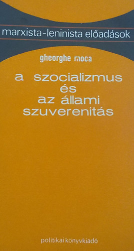 A szocializmus s az llami szuvenerits