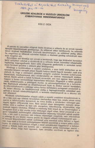 riszki adalkok a Vajszli uradalom jobbgyainak mindennapjaihoz- Dediklt - Klnlenyomat - Baranyai Levltri fzetek 118