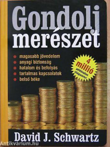 Gondolj merszet - A siker titka a nagyvonal gondolkods