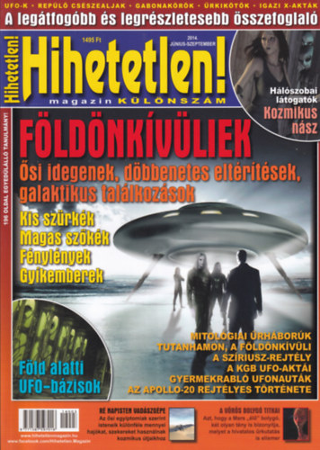 Hihetetlen! magazin - Klnszm 2014. jnius-szeptember