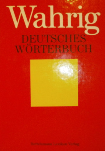 Wahrig Deutsches wrterbuch