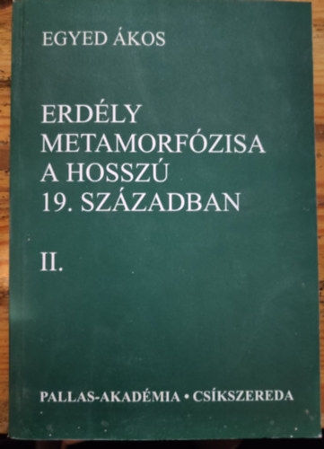 Erdly metamorfzisa a hossz 19. szzadban 2.