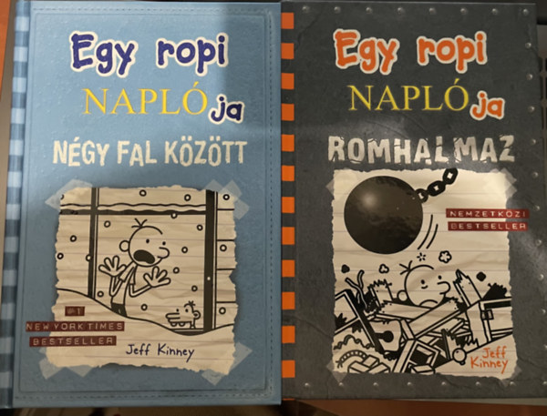 Egy ropi napl�ja 2db: N�gy fal k�z�tt + Romhalmaz