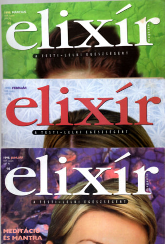 Elixr magazin 1998 1-12. vfolyam (9-10-12 szmok hinyoznak)