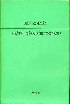 Csth Gza-bibliogrfia
