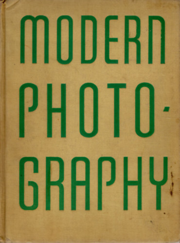 Modern photgraphy 1938-9