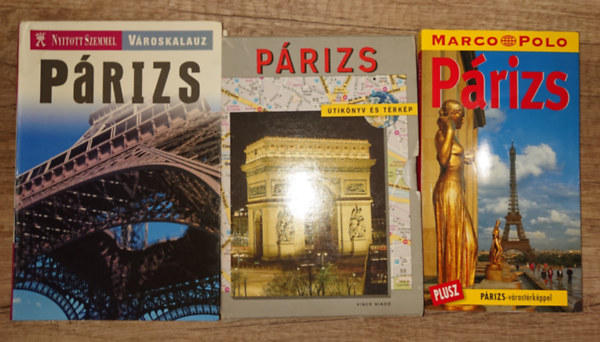 tiknyvcsomag Prizsba kszlknek: prizs (Marco Polo) Prizs (Nyitott szemmel), Prizs (tiknyv + trkp)