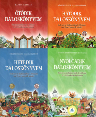 tdik, Hatodik, Hetedik, Nyolcadik dalosknyvem