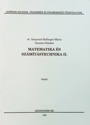Matematika s szmtstechnika II.