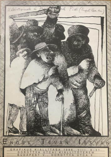 Engel Tevan Istv�n grafikus ki�ll�t�sa 1986. VIII. 8-31.