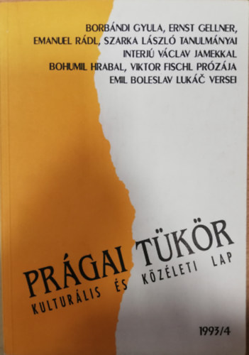 Prgai tkr Kulturlis s kzleti lap 1993/4