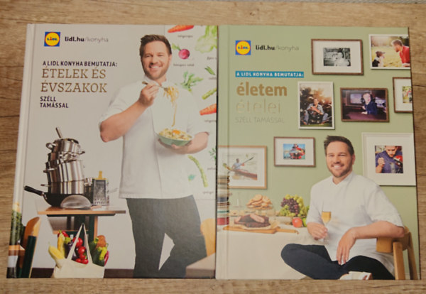 2 szak�csk�nyv Sz�ll Tam�st�l: �telek �s �vszakok, �letem �telei