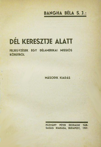 Dl keresztje alatt