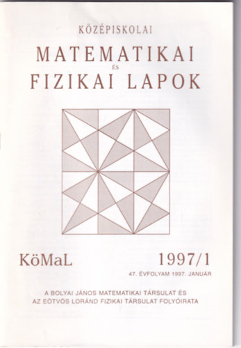 Kzpiskolai matematikai s fizikai lapok 1997/1