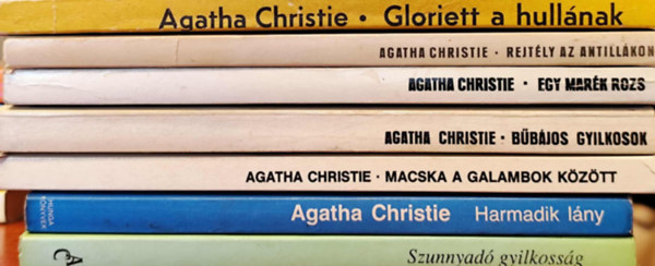 Agatha Christie knyvcsomag (7 ktet)