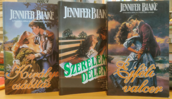 3 db Jennifer Blake: Kirlyi csbts + Szerelem dlen + jfli Valcer