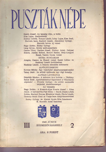 Pusztk npe III./2. - 1948 jnius