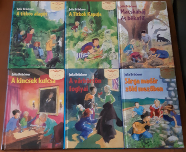 Az rdgoromvr rejtlye 1-6. (A titkos alagt, A titkok kapuja, Macskahj s bkaf, A kincsek kulcsa, A vrbrtn foglyai, Srga madr zld mezben)