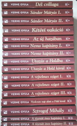 Verne Gyula - Verne Gyula vlogatot kalandregnyei 1-16. (11 m, teljes sorozat)