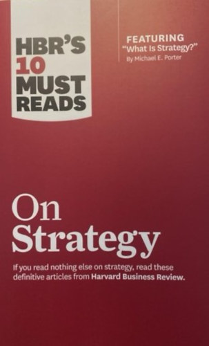 HBR's 10 Must Reads on strategy