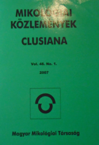 Clusiana Vol. 46. / No. 1.