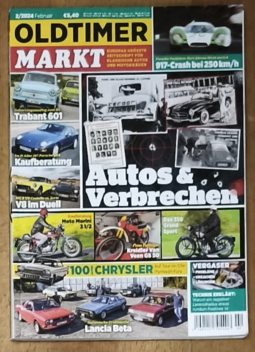 Oldtimer Markt - Autos & Verbrechen-2/2024 Februar