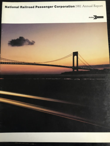 Ismeretlen Szerz� - National Railroad Passenger Corporation 1981 Annual Report