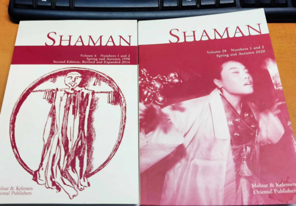 2 db Shaman magazin, szrvnyszmok, sajt fot (Journal of the International Society for Academic Research on Shamanism)