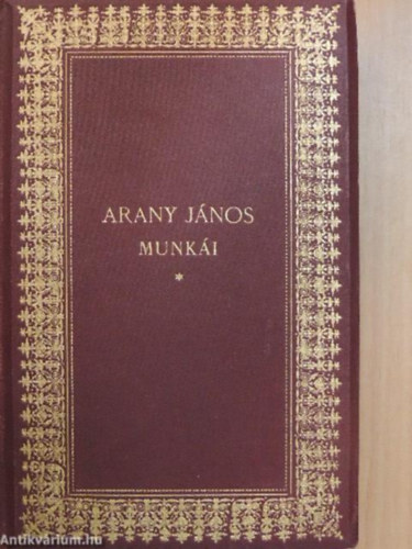 Riedl Frigyes  (szerk.) - Arany Jnos munki IV. ktet