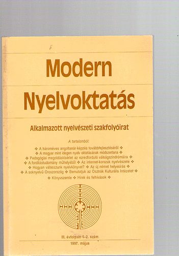 Modern nyelvoktats 1997. mjus