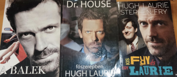 3 db Hugh Laurie: A balek + Dr. House + Egy kis Fry s Laurie