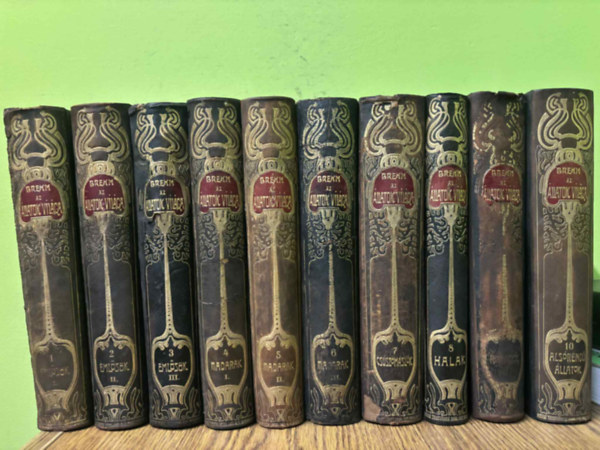 Az �llatok vil�ga I-X. (1-10.)- I. magyarnyelv� kiad�s