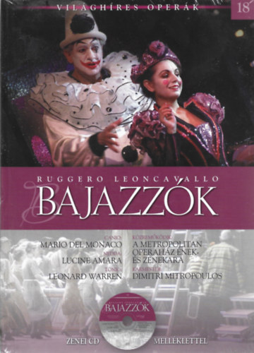 Bajazzk - Zenei CD mellklettel - Vilghres operk 18.