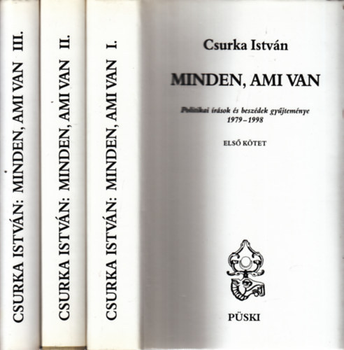 Minden, ami van I-III.