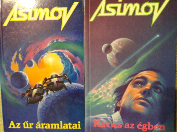 Az �r �ramlatai + Kavics az �gben - 2db Asimov m�