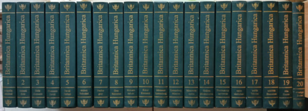 Britannica Hungarica vil�genciklop�dia 1-20.