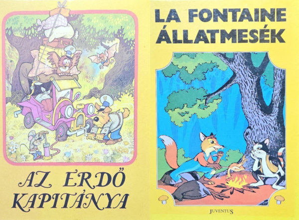 2 db llatmese : Az erd kapitnya + llatmesk