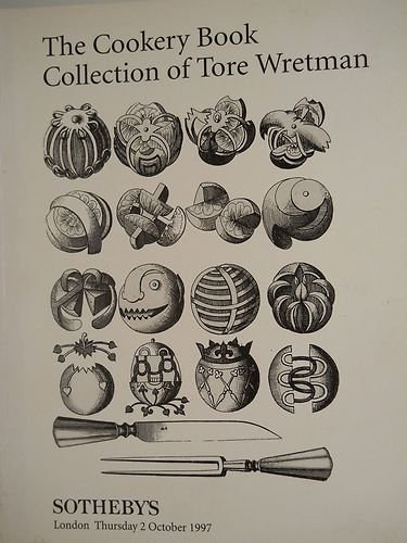The cookery book collection of Tore Wretman : sale LN7592 : auction: Thursday 2 October 1997