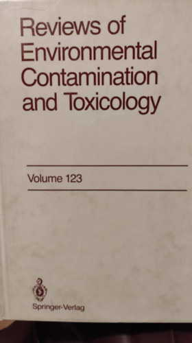 Reviews of Environmental Contamination and Toxicology