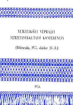 Nemzetkzi nprajzi nemzetisgkutat konferencia (Bkscsaba, 1975.)