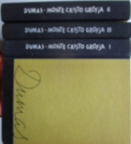 5db Dumas k�nyv : Monte Cristo Gr�fja I-III.  -  A Vil�g Ura I-II.
